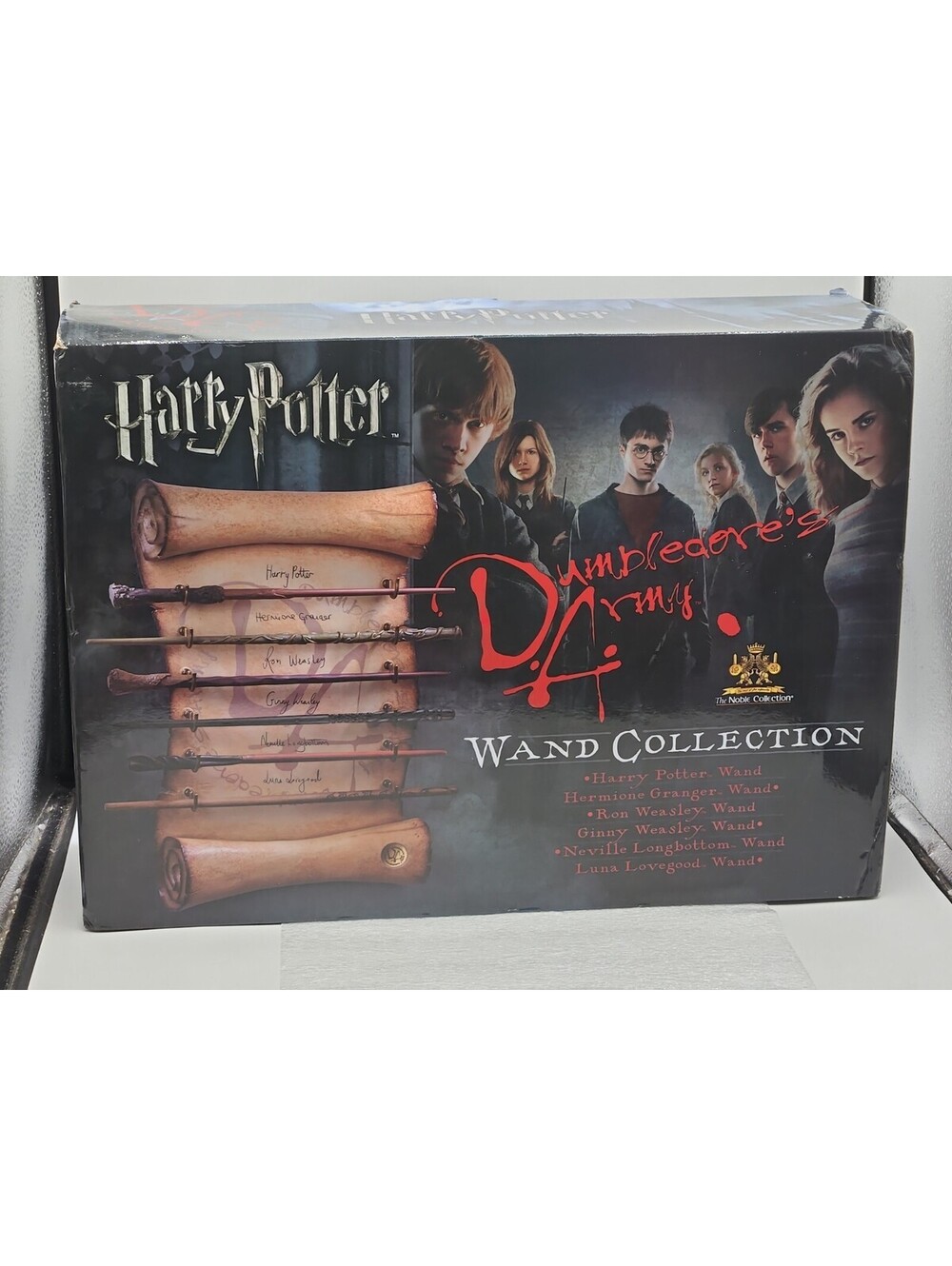 Harry Potter Dumbledore's Army Wand Collection Noble Collection Wizarding World